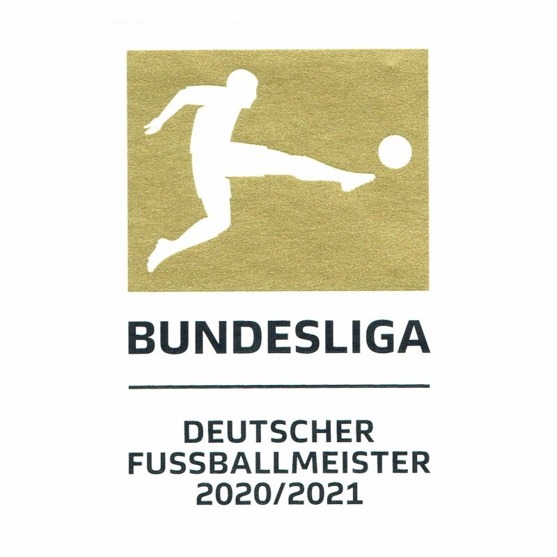 German Bundesliga Champion 2020/21 Gold Patch (Bayern Munich) (Main)