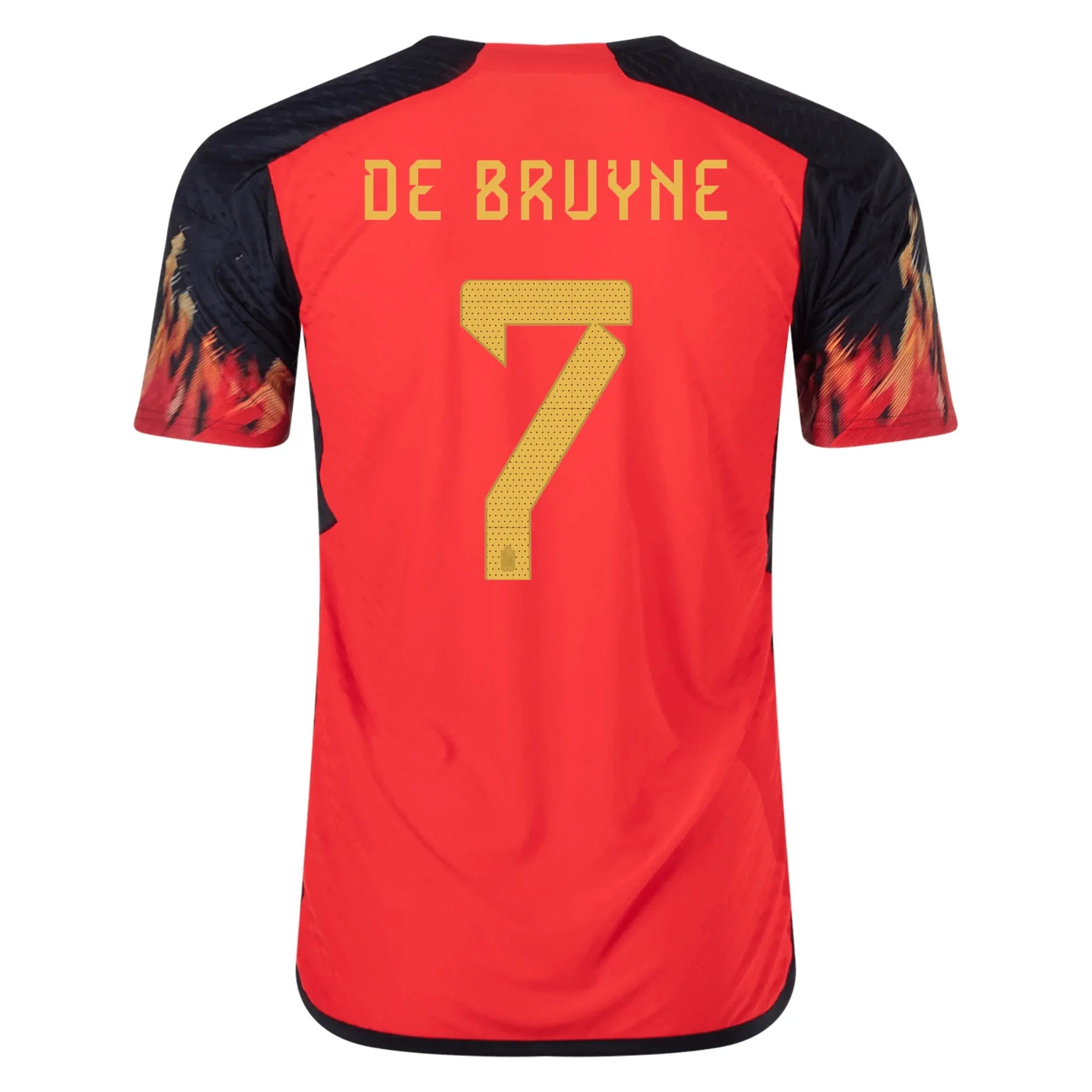 adidas 2022-23 Belgium Authentic Home Jersey - Red-Black