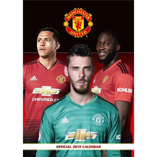 Manchester United 2019 Official Calendar