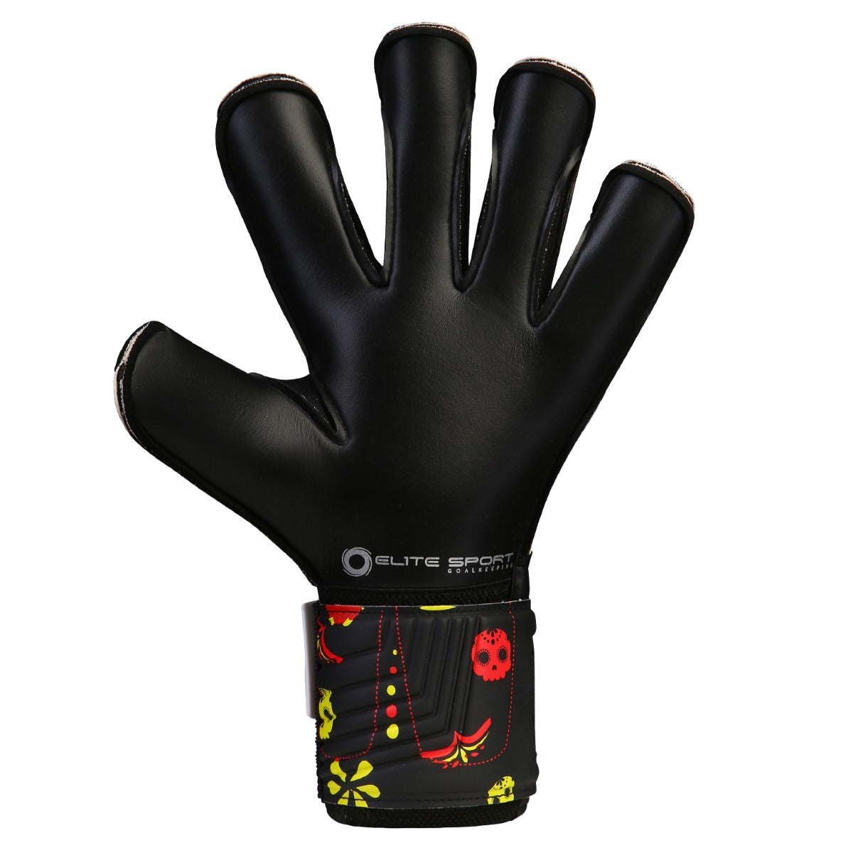 Elite Sport 2022 Calaca Goalkeeper Glove - Black-White (SIngle - Inner)