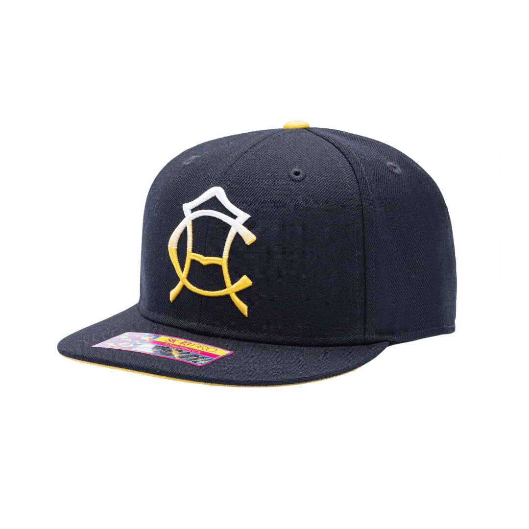 Fi Collection Club America Mix Snapback Hat - Navy (Diagonal 1)