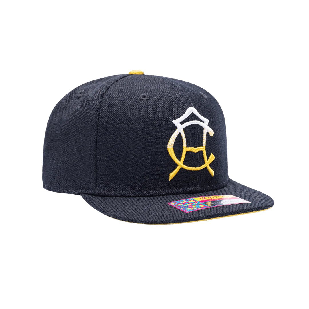 Fi Collection Club America Mix Snapback Hat - Navy (Diagonal 2)