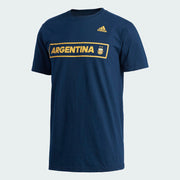 adidas Argentina Scoreboard Tee- Navy