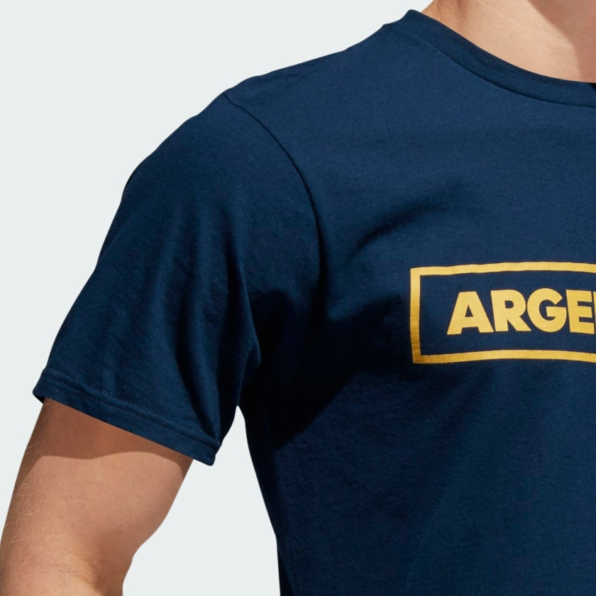 adidas Argentina Scoreboard Tee- Navy