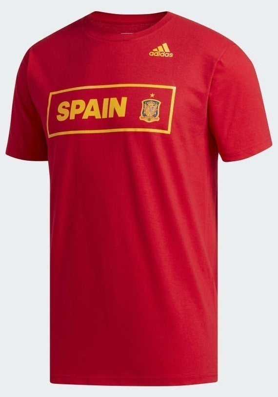 adidas Spain Scoreboard Tee - Red