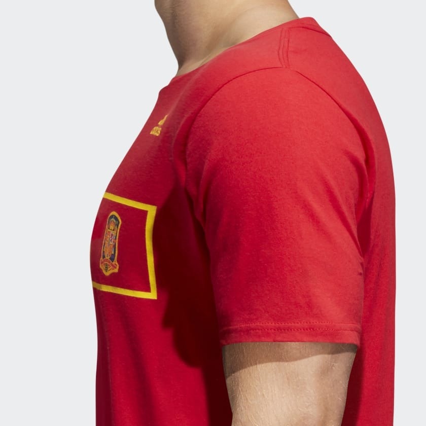 adidas Spain Scoreboard Tee - Red