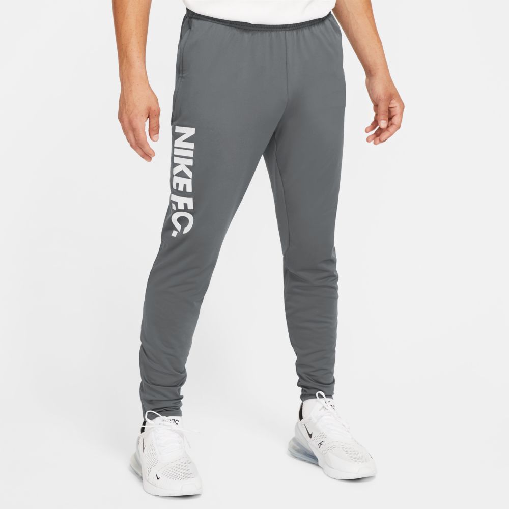 Nike FC Essential Pants - Grey (Model - Front)
