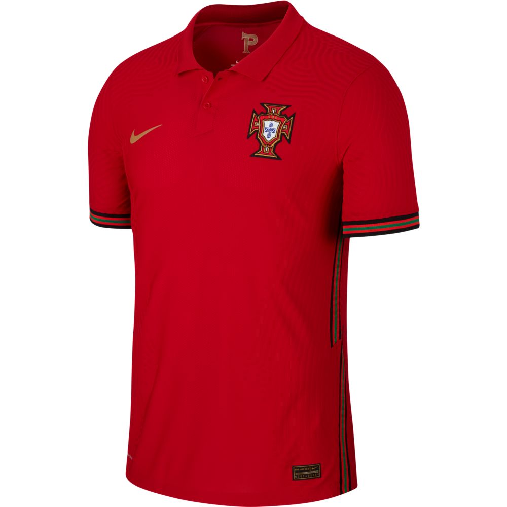 Nike 2020-21 Portugal Authentic Vapor Match Home Jersey - Red