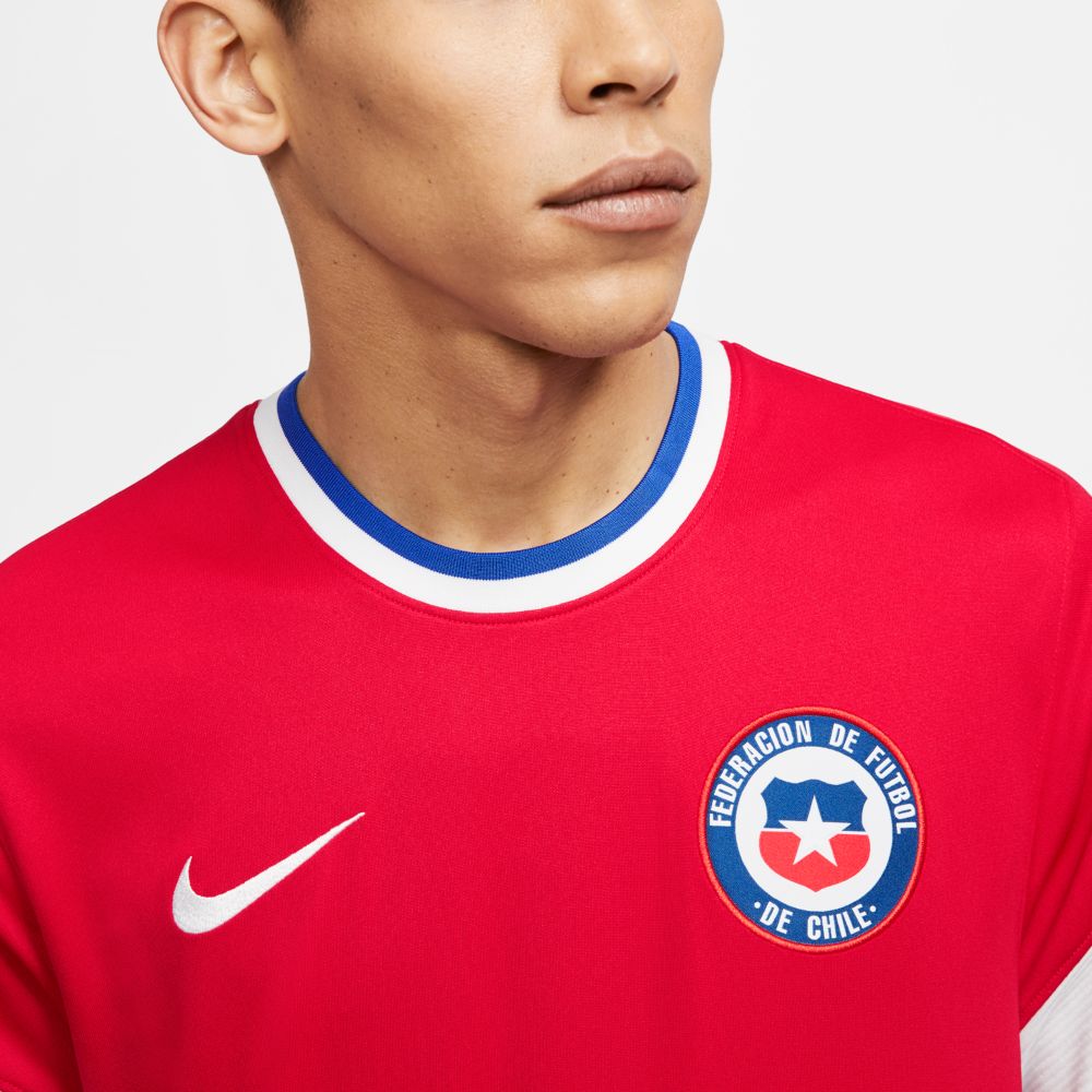 Nike 2020-21 Chile Home Jersey - Red-White