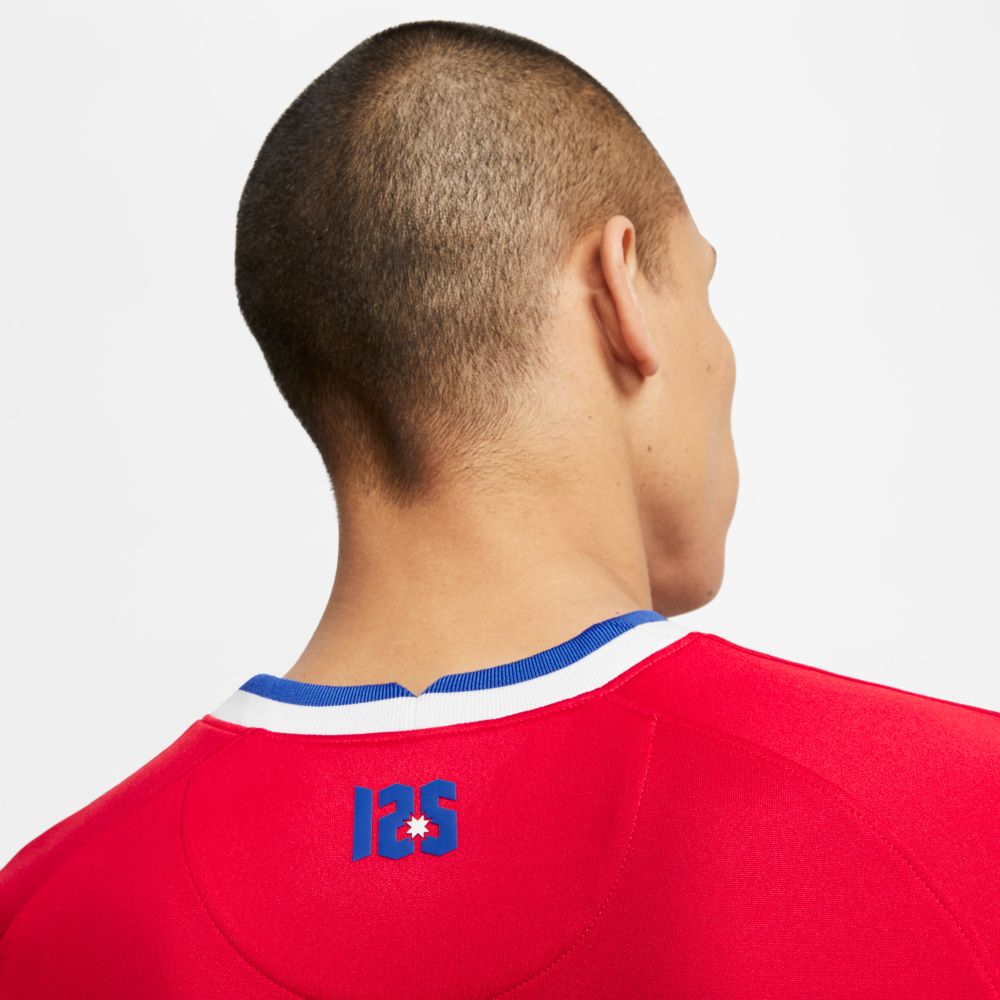 Nike 2020-21 Chile Home Jersey - Red-White