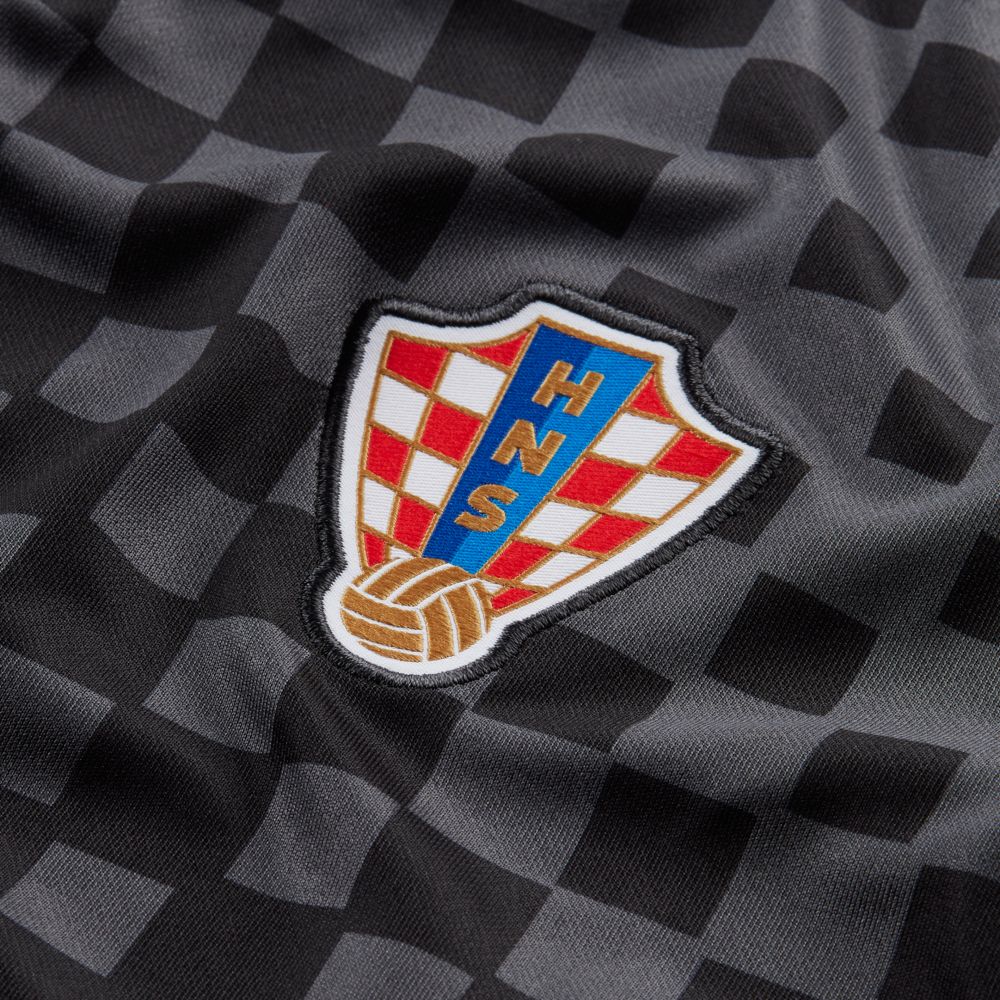 Nike 2020-21 Croatia YOUTH Away Jersey - Black