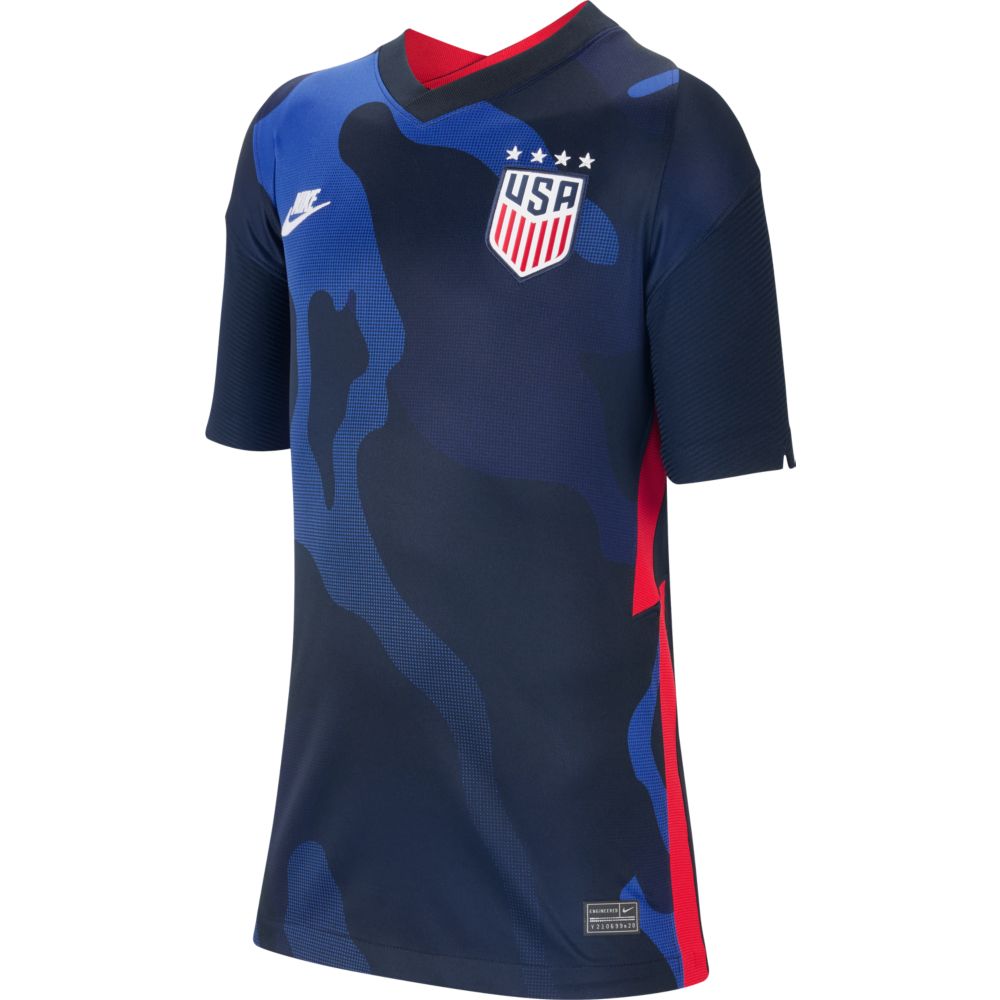 Nike 2020-21 USA Womens YOUTH Away Jersey - Navy