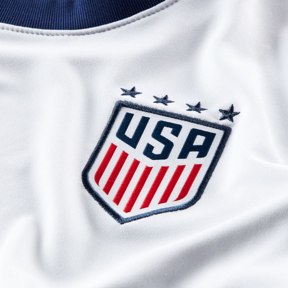 Nike 2020-21 USA Womens YOUTH Home Jersey - White