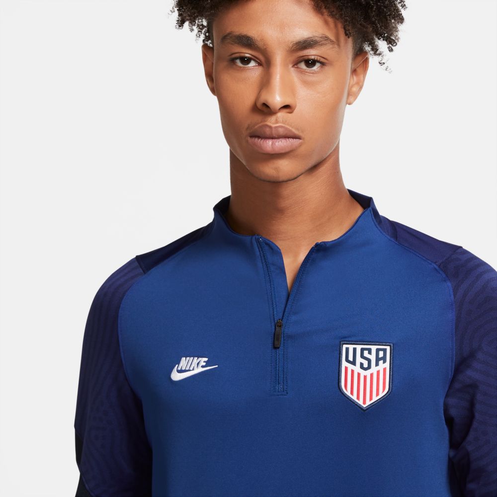 Nike 2020-21 USA Dry-Fit Strike Drill Top - Blue