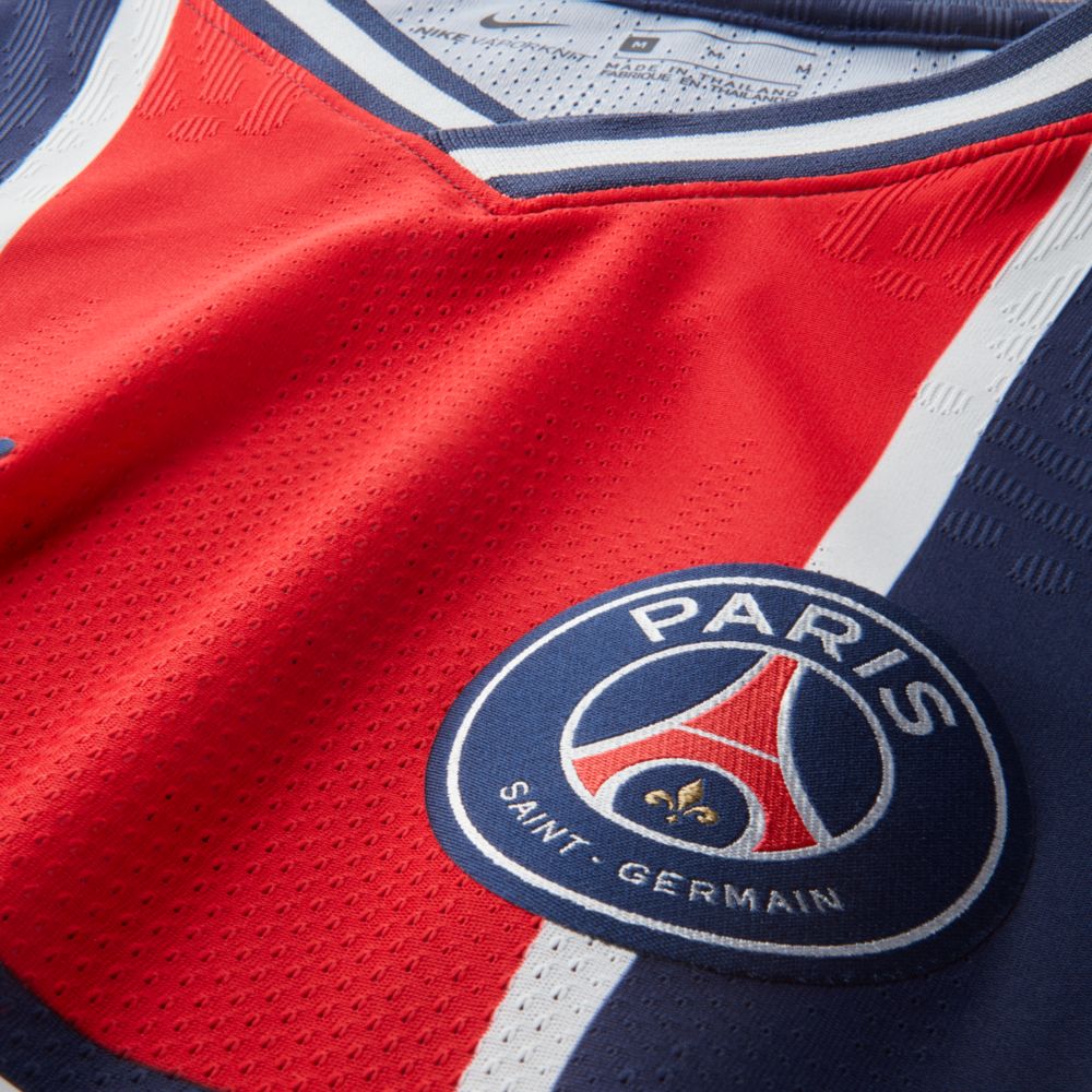 Nike 2020-21 PSG Vapor Match Authentic Home Jersey -Navy-Red-White