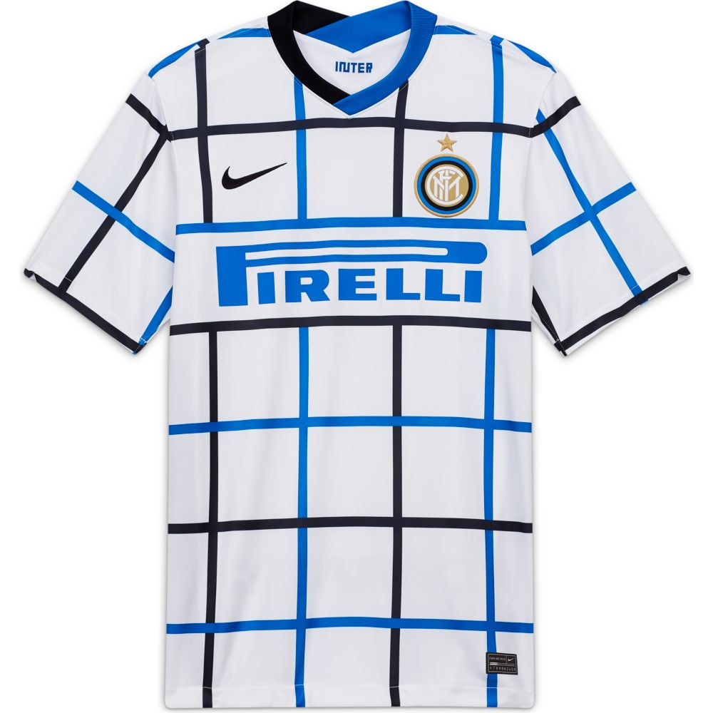 Nike 2020-21 Inter Milan Away Jersey - White-Blue-Black