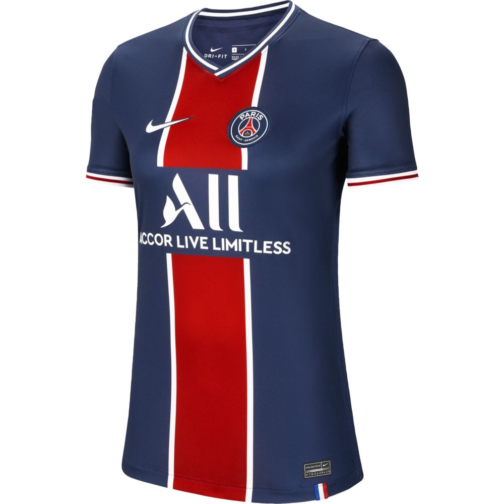 Nike 2020-21 PSG Home WOMENS Jersey - Navy-Red-White