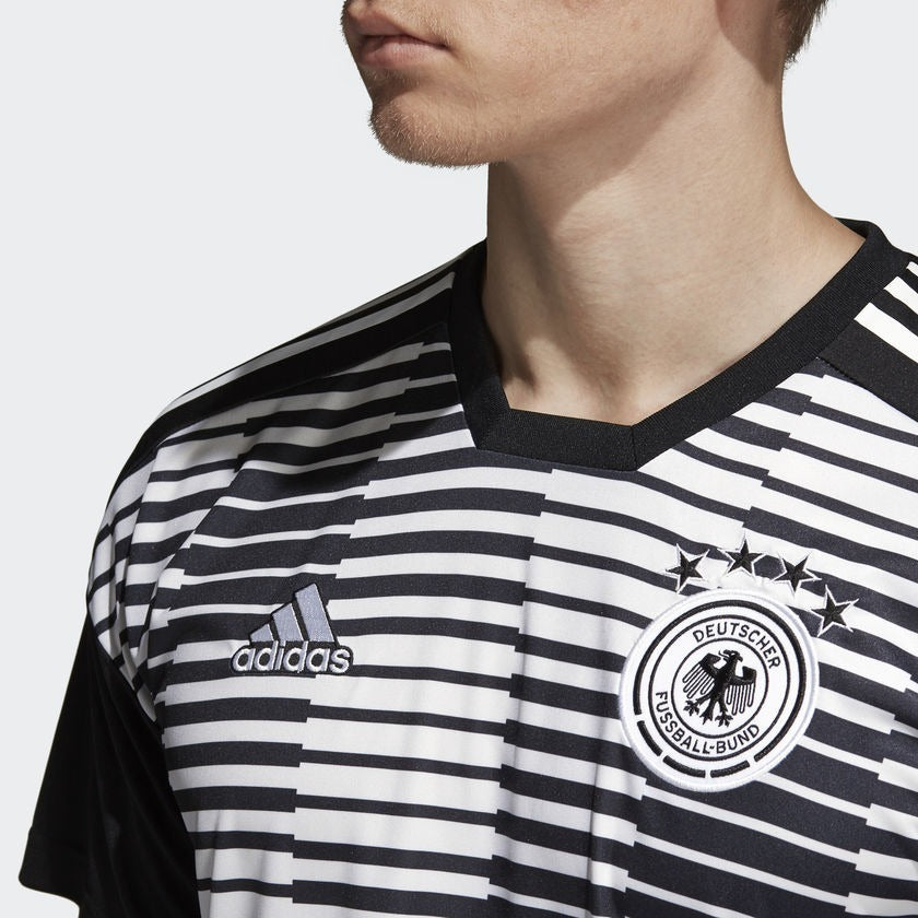 adidas 2018-2019 Germany Pre-Match Jersey - Black/White