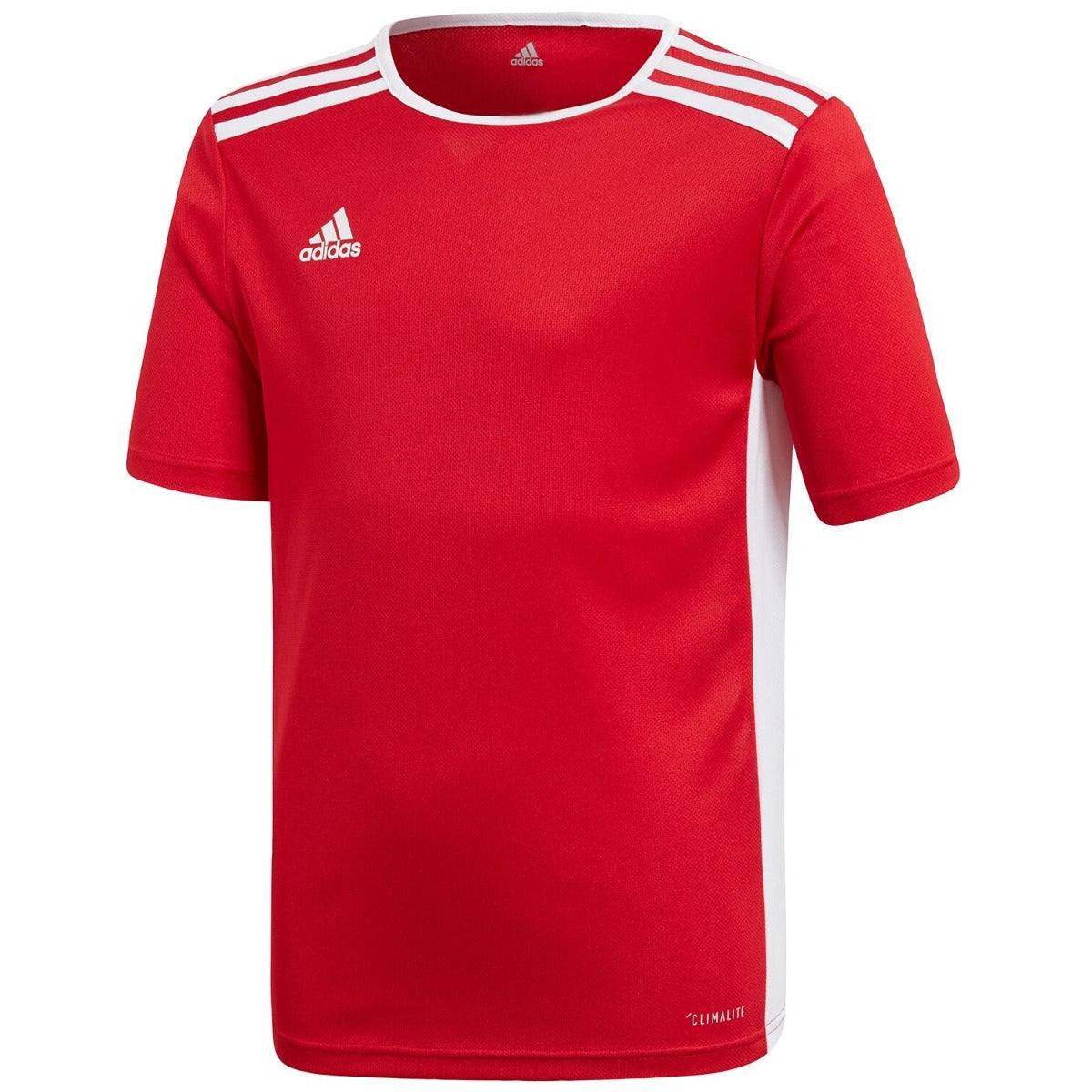 Adidas Youth Entrada 18 Jersey - Red-White (Front)