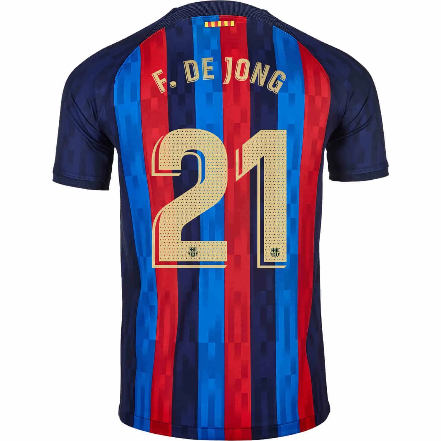 Nike 2022-23 FC Barcelona Home Jersey - Obsidian-Sesame