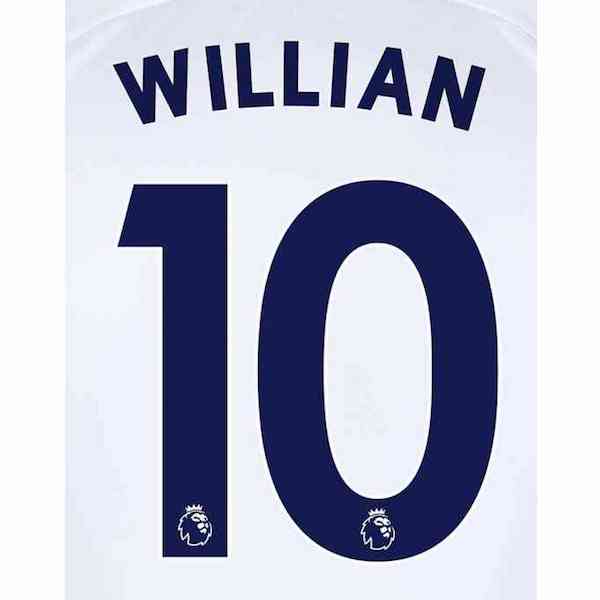 Chelsea 2019/20 Away Willian #10 Jersey Name Set