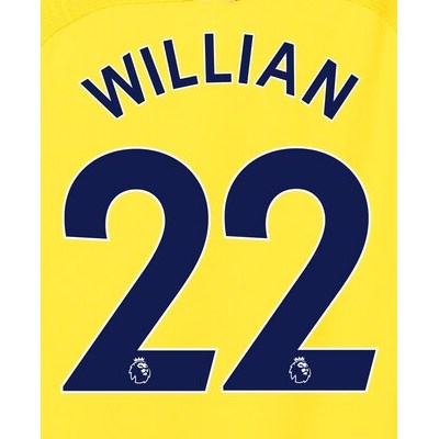 Chelsea 2018/19 Away Willian #22 Jersey Name Set