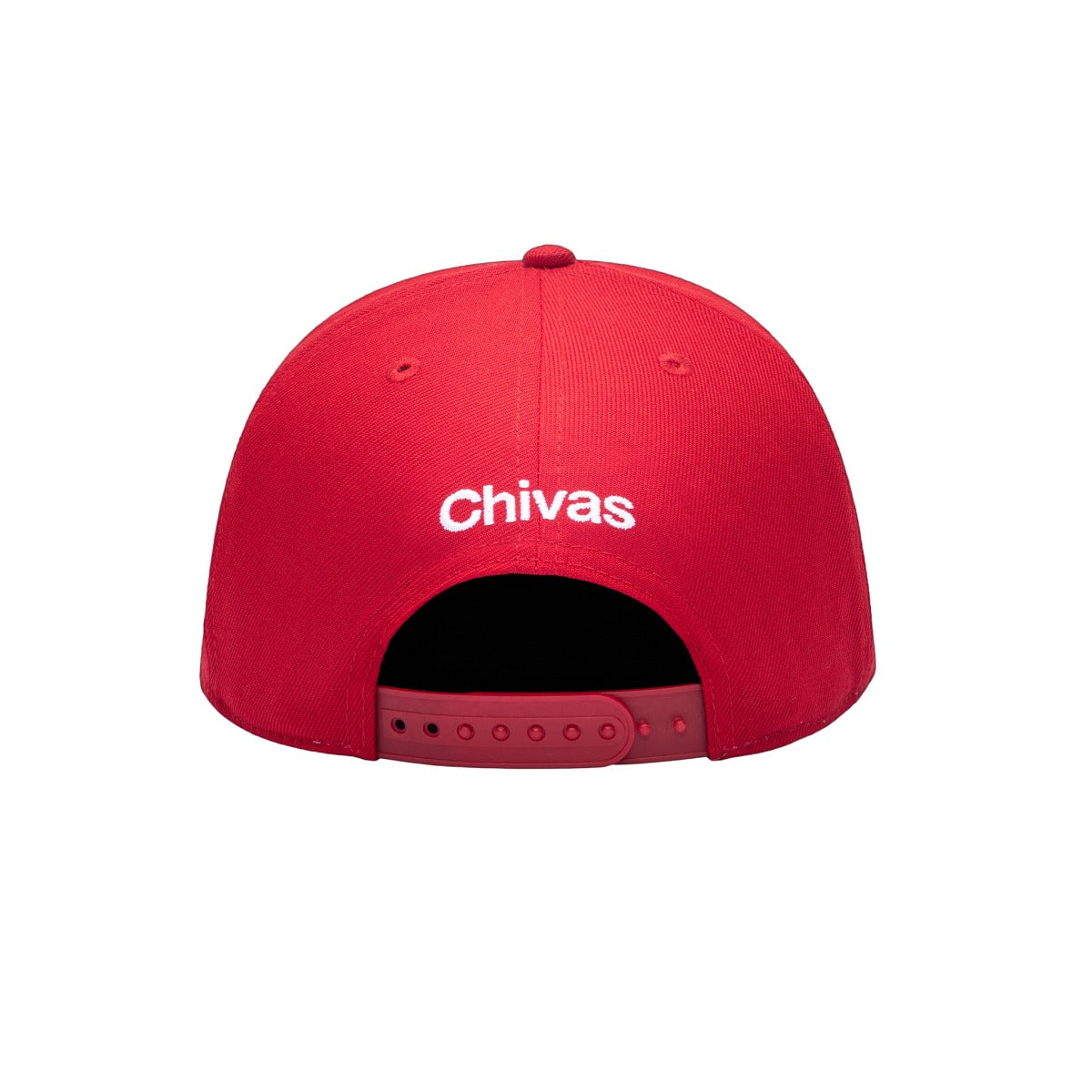 FI Collection Chivas Elite Snapback Hat - Red (Back)