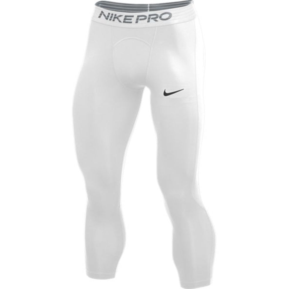Nike Pro Three-Quarter Tights - White