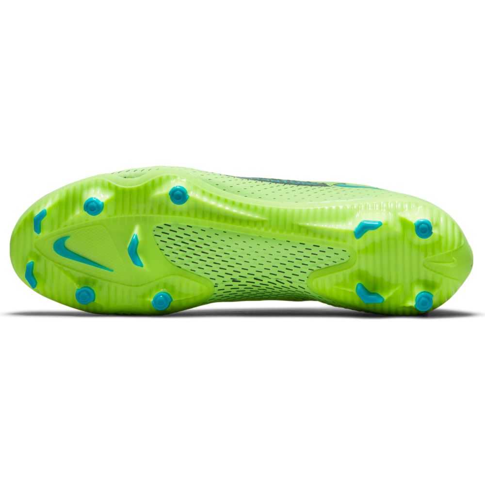 Nike Phantom GT Academy FG-MG - Lime Glow-Aquamarine (Bottom)