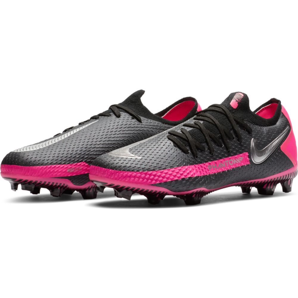 Nike JR Phantom GT PRO FG - Black-Pink