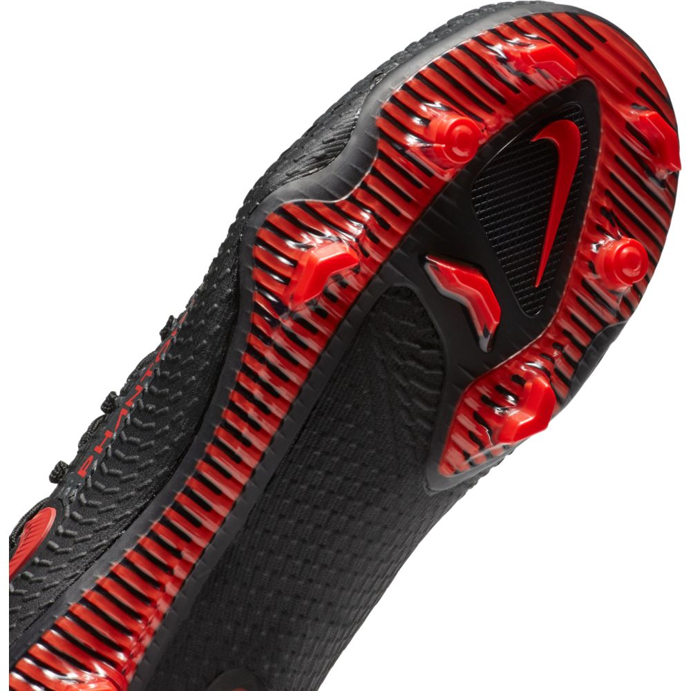 Nike JR Phantom GT Pro FG - Black-Red
