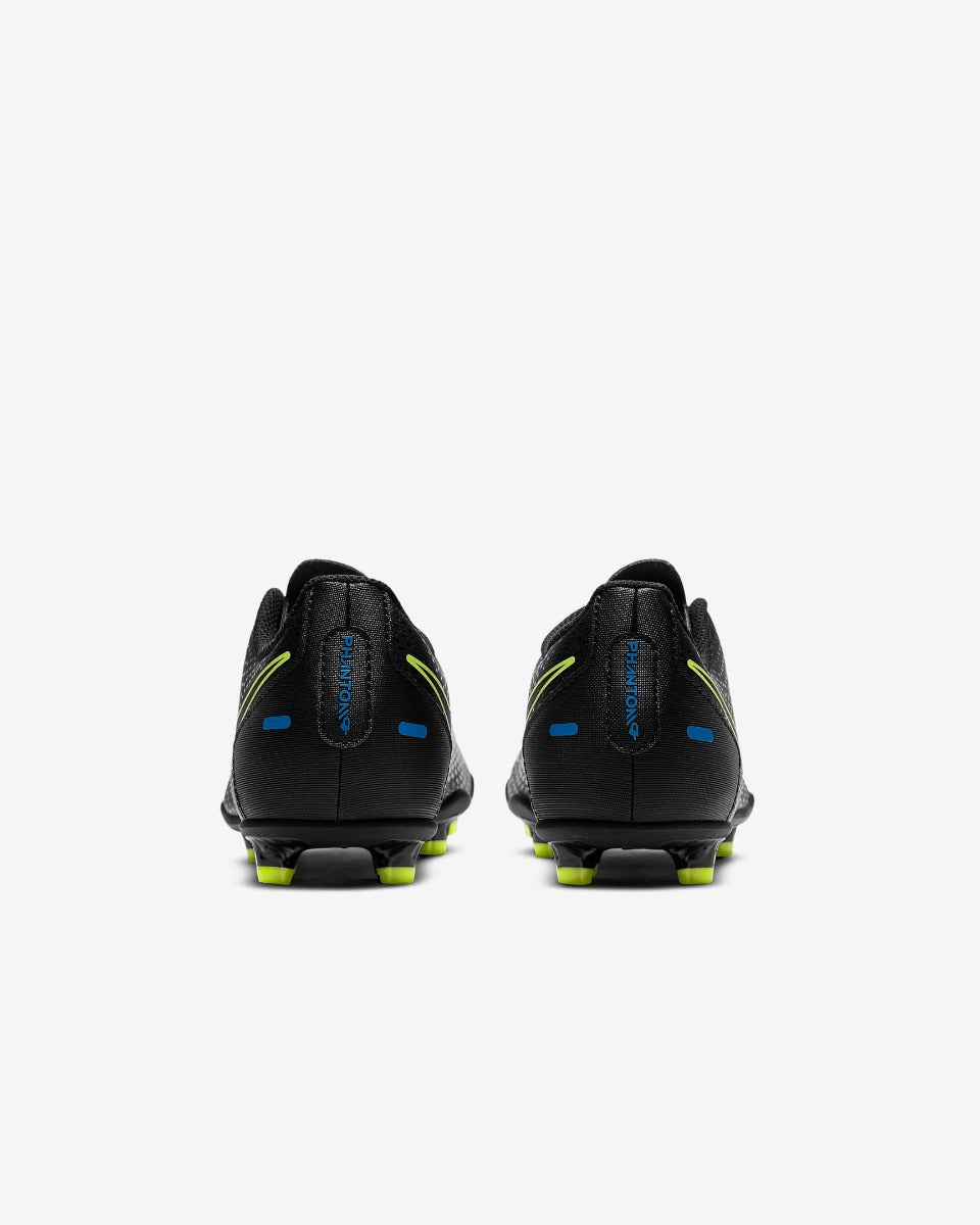 Nike JR Phantom GT Club FG-MG - Black-Volt (Pair - Back)