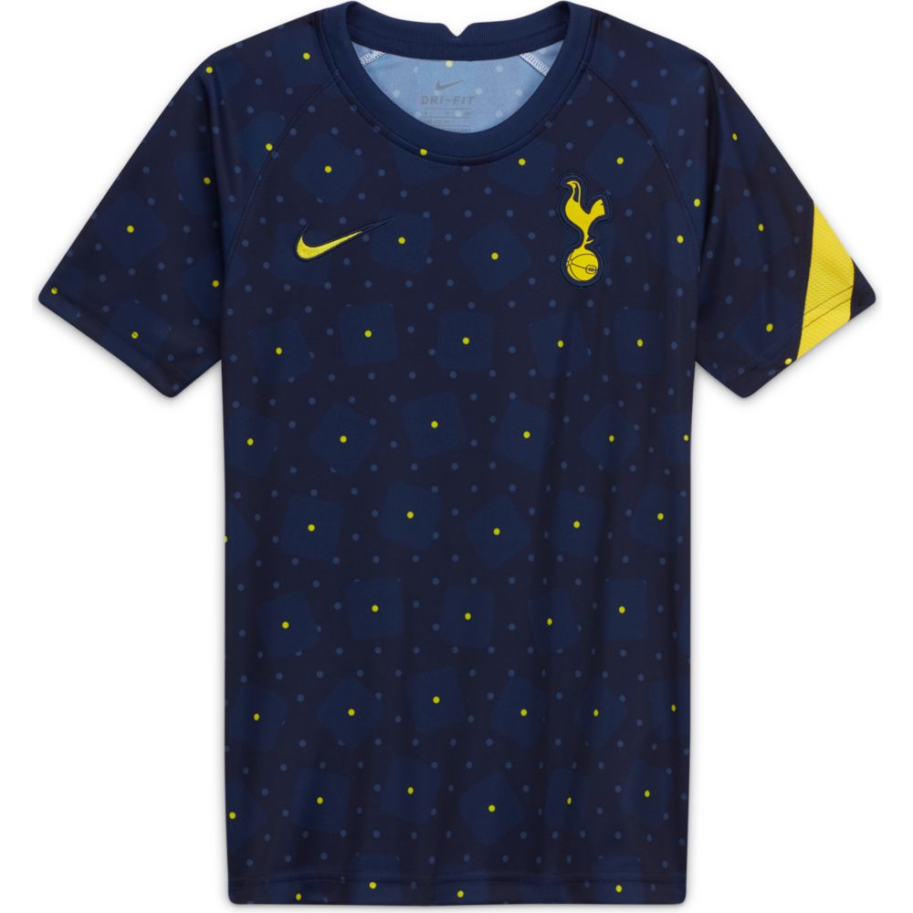 Nike 2020-21 Tottenham Youth Pre-Match Jersey - Navy-Yellow