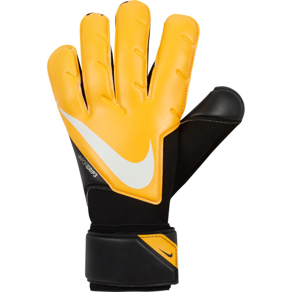 Nike Vapor Grip 3 Goalkeeper Gloves - Black-Orange (Front)