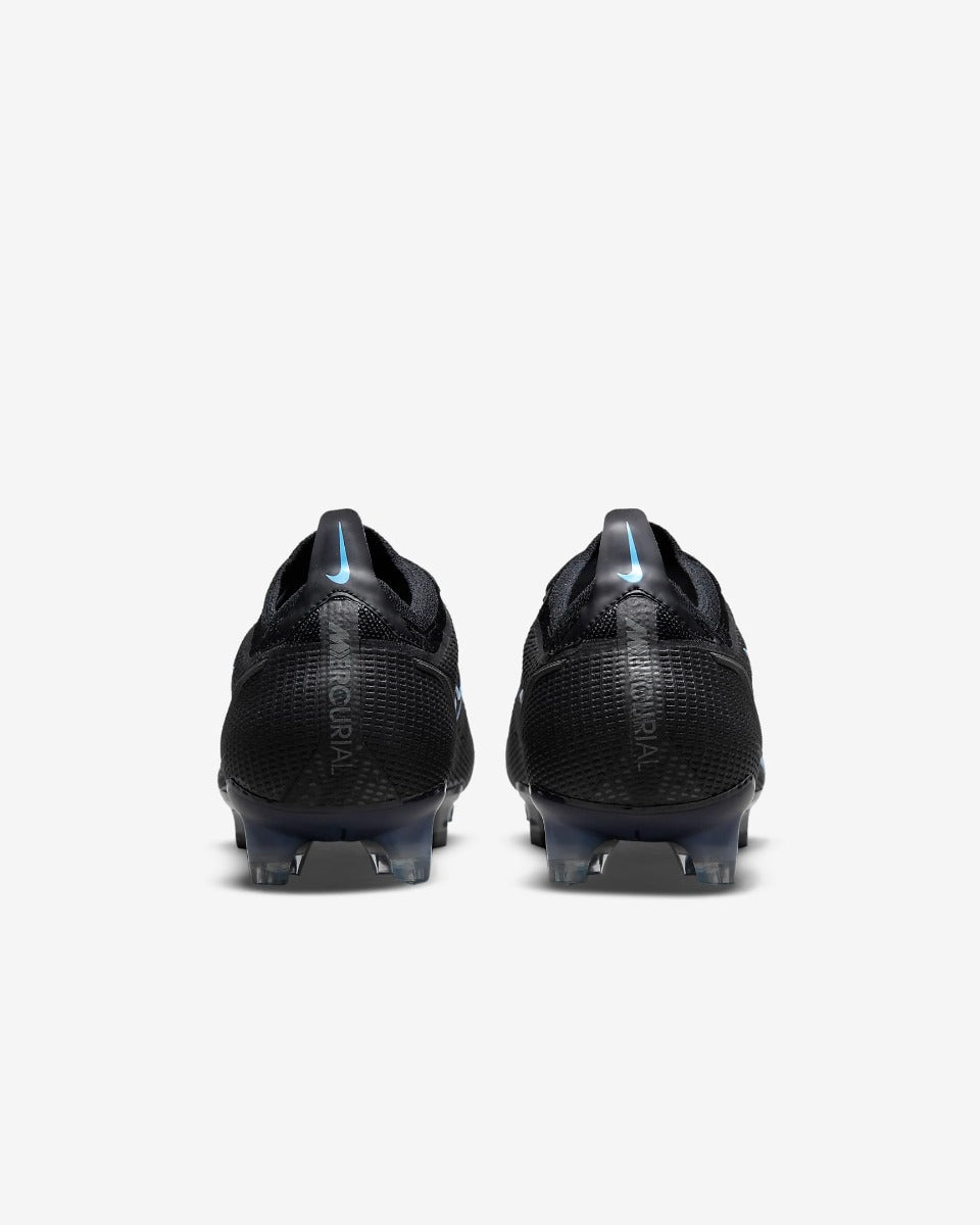 Nike Vapor 14 Elite FG - Black-Blue (Pair - Back)