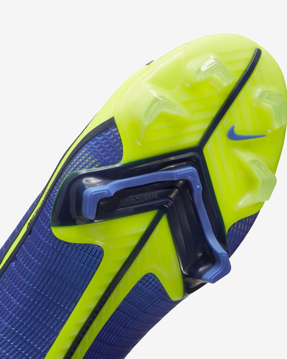 Nike Vapor 14 Elite FG - Sapphire-Volt (Detail 1)