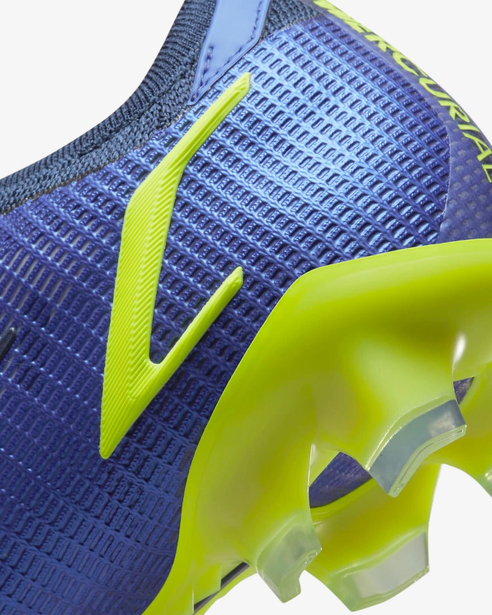 Nike Vapor 14 Elite FG - Sapphire-Volt (Detail 3)
