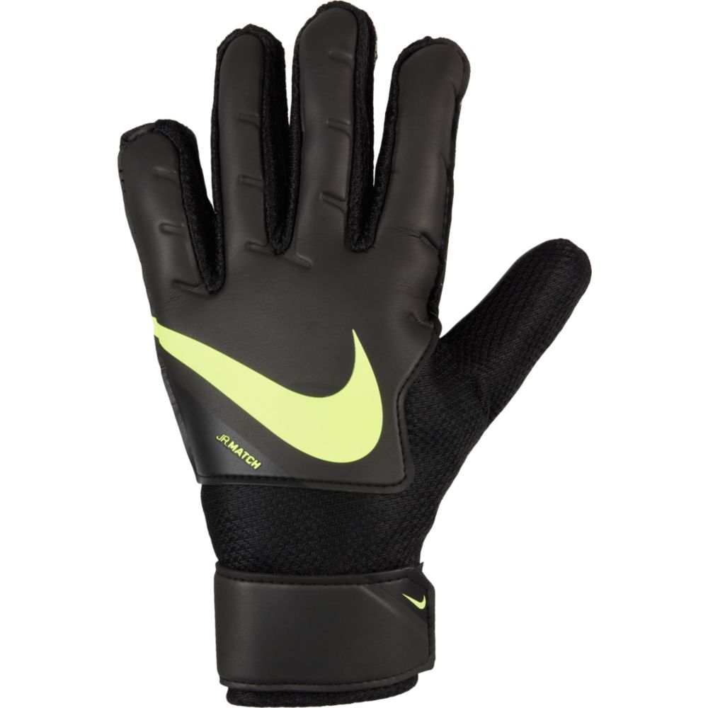 Nike Youth Match GK Glove  - Black-Volt (Single - Outer)