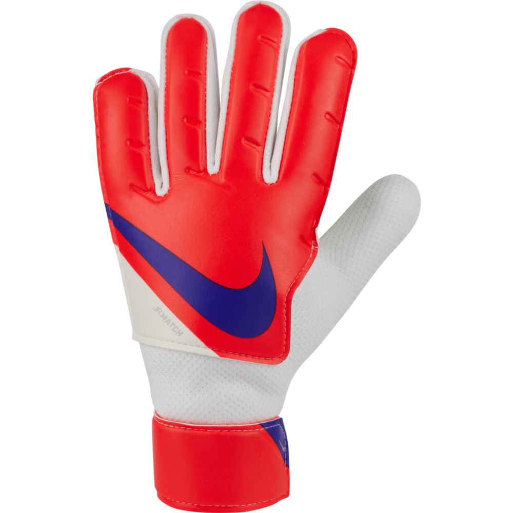 Nike Youth Goalkeeper Match Gloves - Bright Crimson-Indigo-White