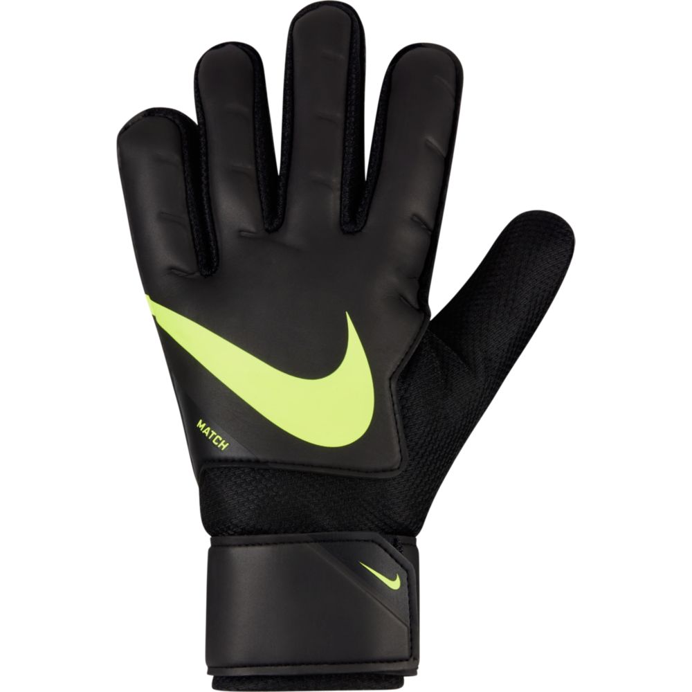 Nike Match GK Glove - Black-Volt (Single - Outer)