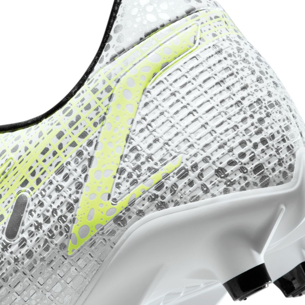 Nike Vapor 14 Academy FG-MG - White-Grey-Volt (Detail 2)
