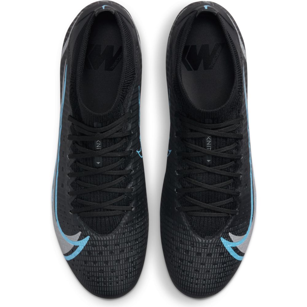 Nike Vapor 14 PRO FG - Black-Blue (Pair - Top)