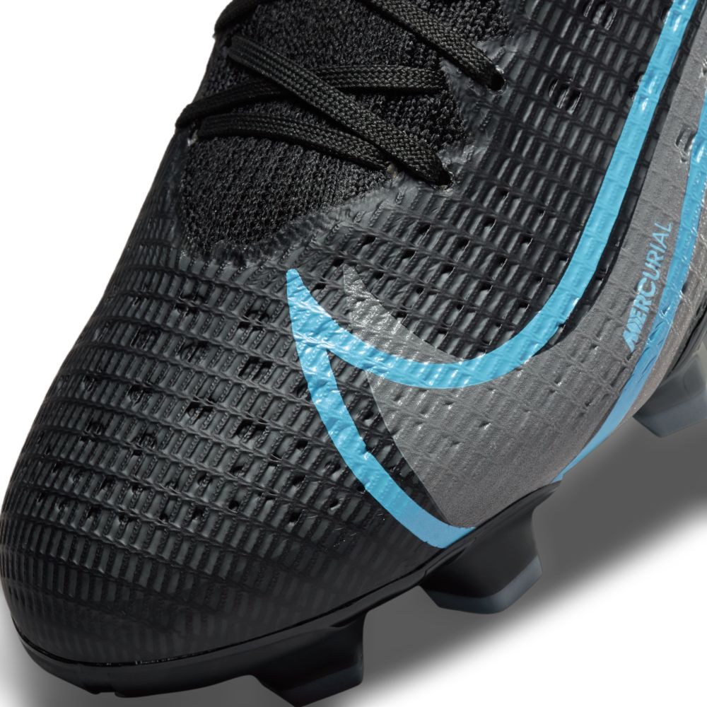 Nike Vapor 14 PRO FG - Black-Blue (Detail 2)