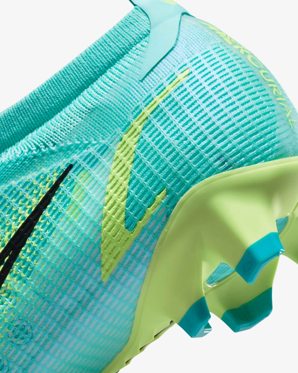 Nike Vapor 14 PRO FG - Turquoise-Lime Glow (Detail 3)