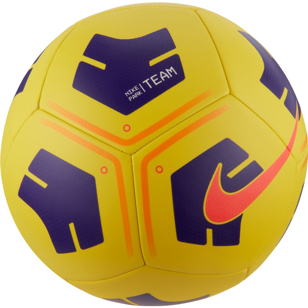 Nike Park Team Soccer Ball - Yellow-Purple (Front)