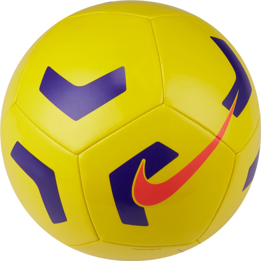 Nike Pitch Training Ball - Yellow-Violet-Crimson