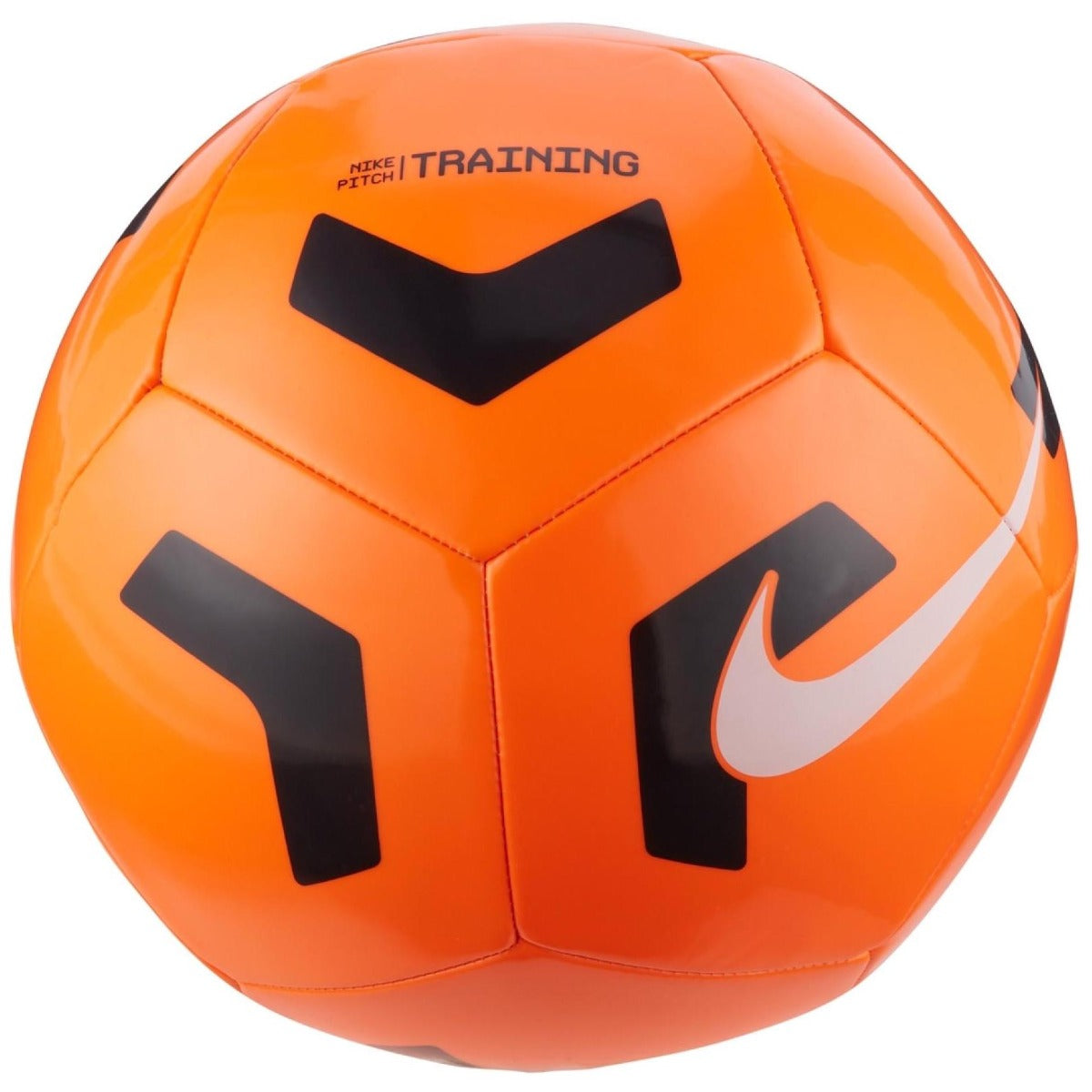 Nike Pitch Training Soccer Ball - Orange-Black (Front)