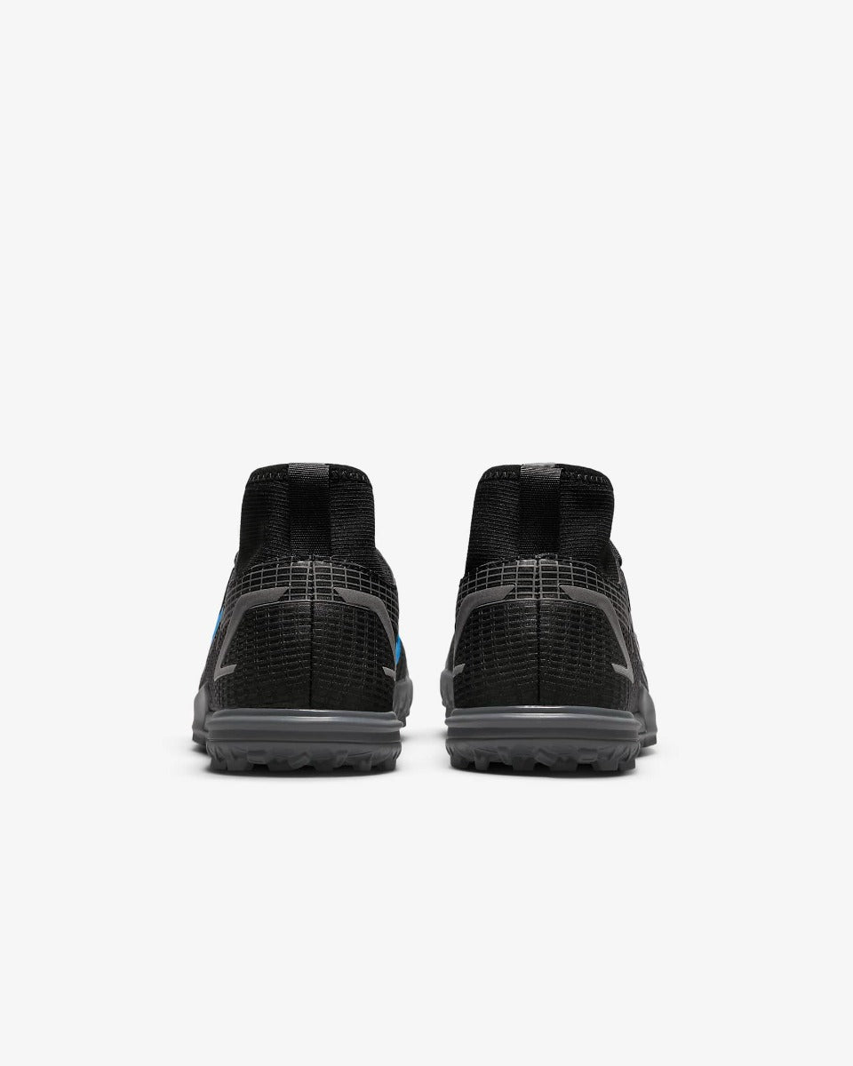 Nike JR Superfly 8 Academy TF - Black-Blue (Pair - Back)