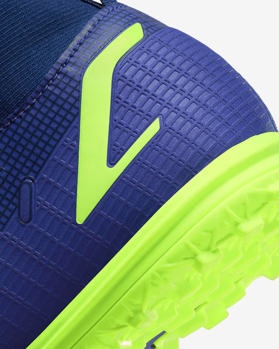 Nike JR Superfly 8 Academy TF - Lapis-Volt-Blue Void (Detail 2)