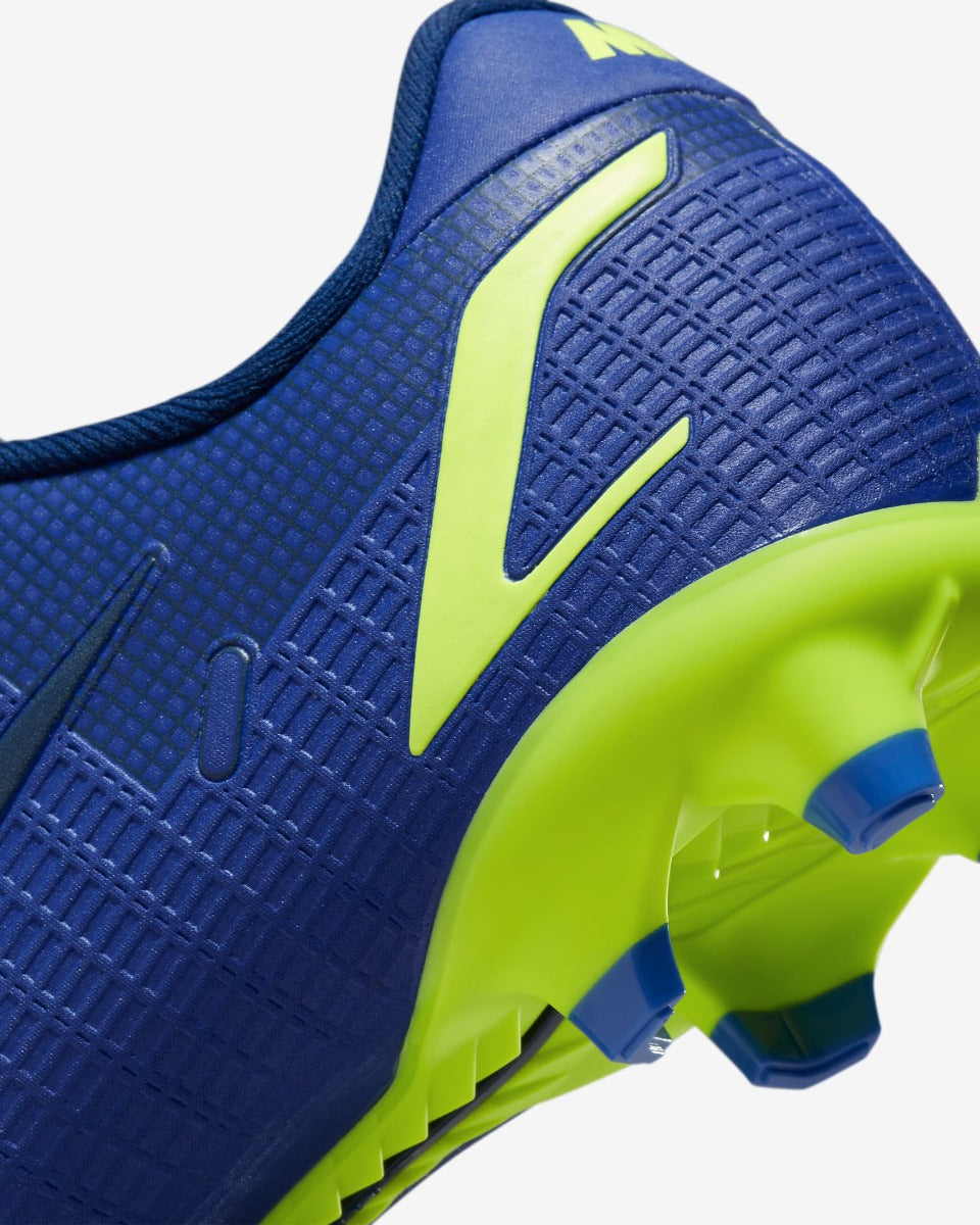 Nike Kids Vapor 14 Academy FG-MG - Lapis-Volt-Blue Void (Detail 3)